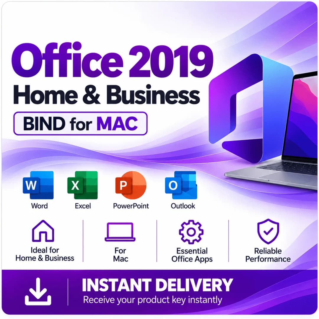 Buy Office 2019 Home & Business for MAC BIND License Key